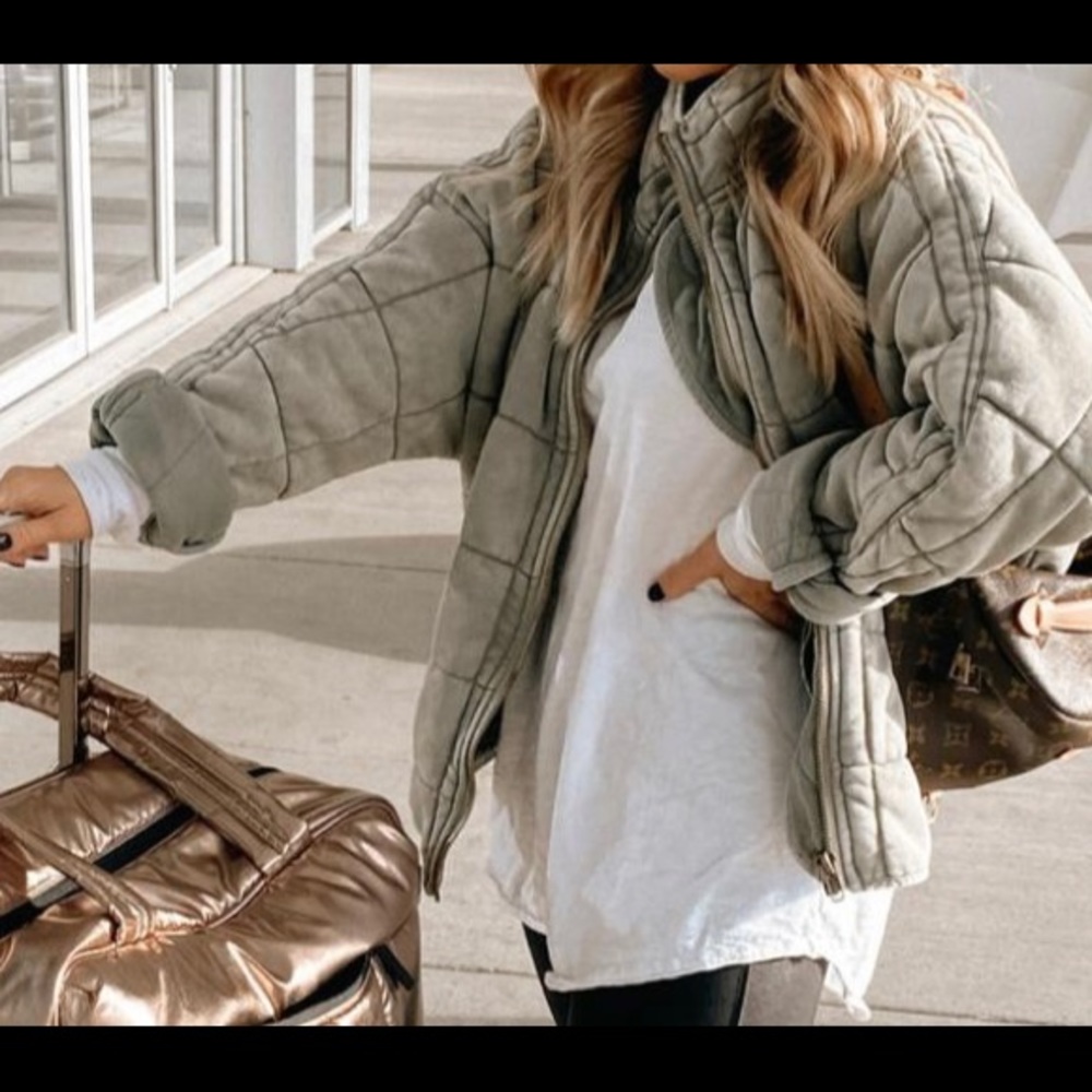 Dolman Quilted Jacket